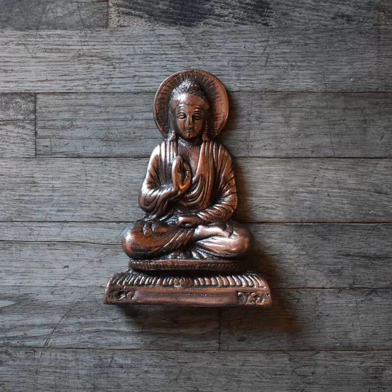 Vipartesanias - Figura Altar Buda Metal Bronce - Envío 24h