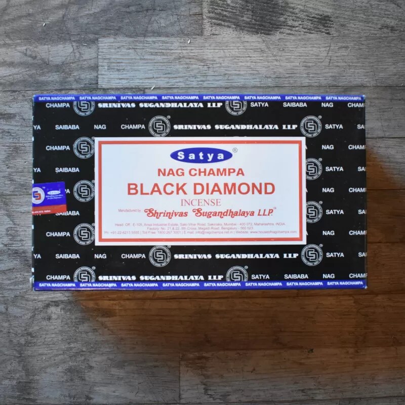 SATYA - Incienso Diamante Negro
