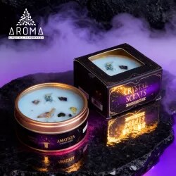 Vipartesanias - Vela mineral Amatista AROMA 65g - Envío 24h