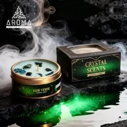 Vipartesanias - Vela mineral Jade Verde AROMA 65g - Envío 24h