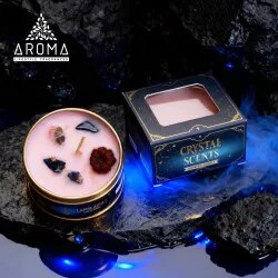 Vipartesanias - Vela mineral Lapislázuli AROMA 65g - Envío 24h