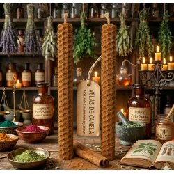 Vipartesanias | Velas Miel Herbal Canela | Venta al por Mayor