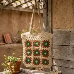 Vipartesanias | Bolsos Crochet Grandes Cuadrados | Venta al Mayor
