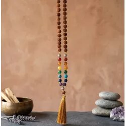 Vipartesanias | Mala Rudraksha 7 Chakras | Venta al Mayor