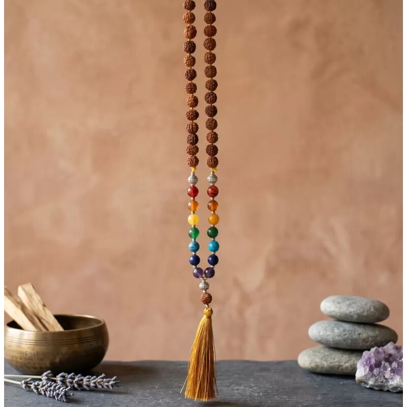 Vipartesanias | Mala Rudraksha 7 Chakras | Venta al Mayor