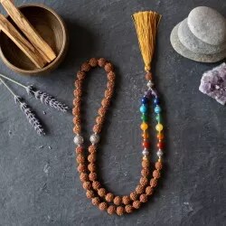Vipartesanias | Mala Rudraksha 7 Chakras | Venta al Mayor