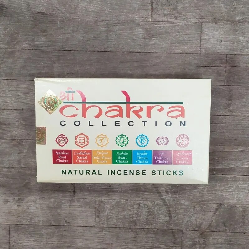 incienso chakra collection blanco