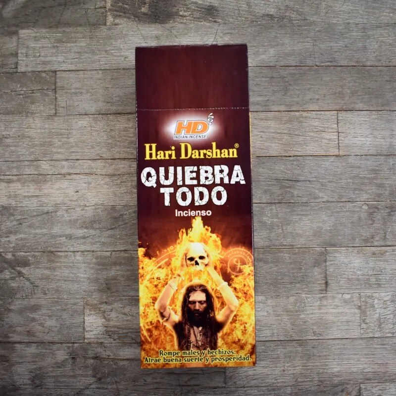 incienso Quiebra Todo darshan
