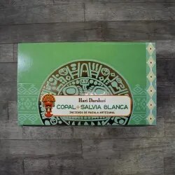 Copal + white sage Hari Darshan