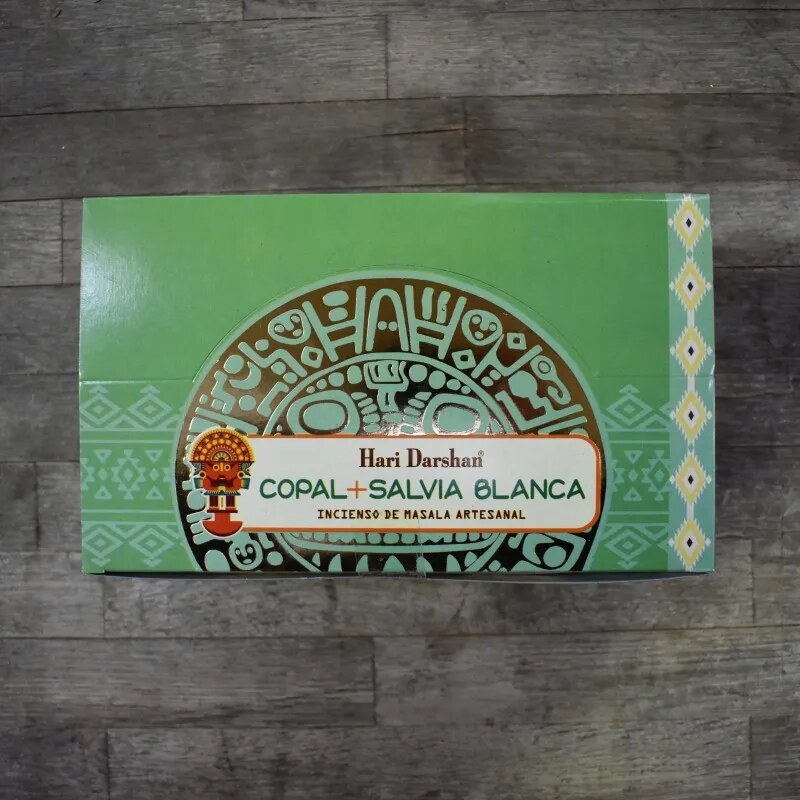 Copal + white sage Hari Darshan