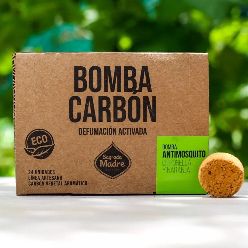 Sagrada Madre - Bomba Carbón Antimosquitos
